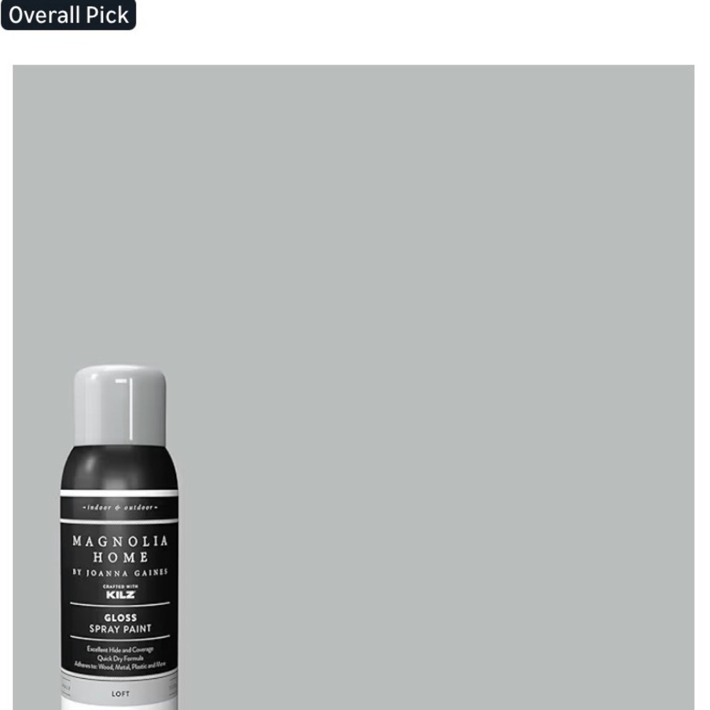 Black Gloss Spray Paint